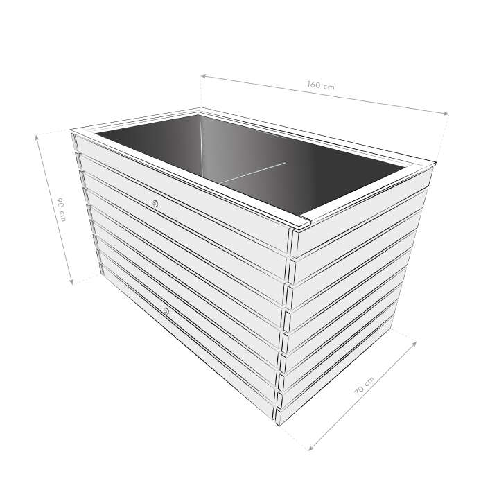 WESTMANN Hochbeet Asket